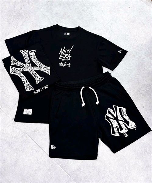 Set Short New Era New York Đen