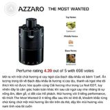  Nước Hoa Azzaro the most Wanted EDP Intense 100ml 