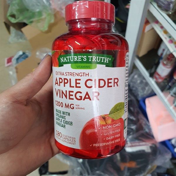 Giấm Táo Apple Cider Vinegar 1200mg