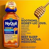  Siro Cảm Ho Vicks NyQuil Severe Honey Cold & Flu 354ml 