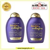  Bộ DẦU GỘI VÀ XẢ THICK & FULL BIOTIN COLLAGEN 385ml chính hãng Mỹ 100% 