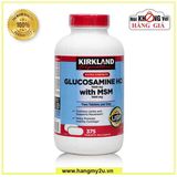  Viên uống bổ khớp Glucosamine HCL Kirland 375 viên 