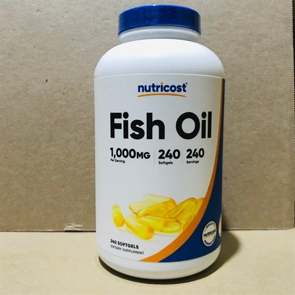 NUTRICOST FISH OIL 1000MG 240 VIÊN