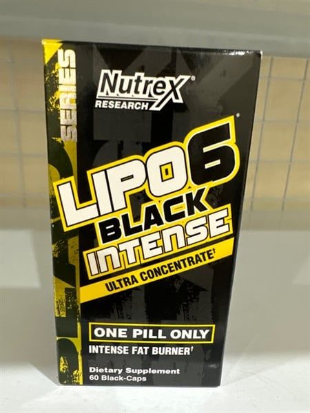 NUTREX LIPO 6 BLACK INTENSE 60 VIÊN