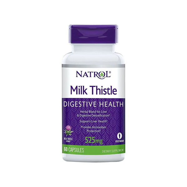 Thực Phẩm Giải Độc Gan Milk Thistle Natrol 60 Viên