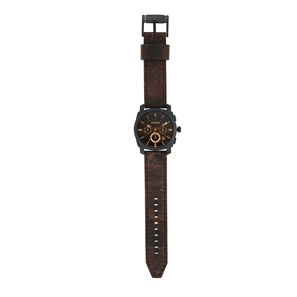  Đồng hồ nam Fossil MACHINE dây da FS5251SET- màu nâu 