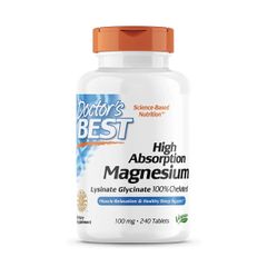 Doctor's Best High Absorption Magnesium Glycinate 240 Viên