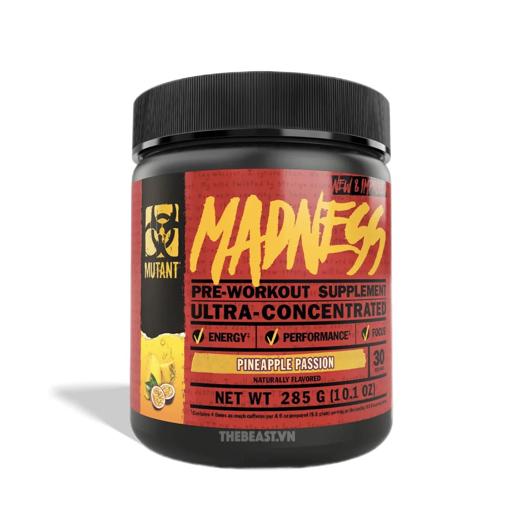 Mutant Madness Pre Workout 30 Servings