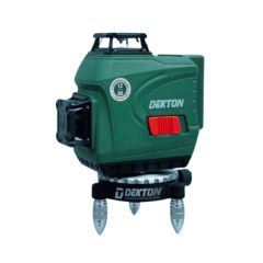 Máy cân bằng laser Dekton DK-LS1201 sử dụng 12 tia xanh. Có 2 chế độ điều chỉnh tia Laser. Có chức năng chớp tia khi làm việc ngoài trời