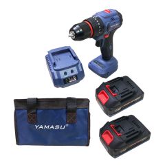 Máy khoan pin Yamasu YMS-M10 Lực siết 45N.m trang bị đầu kẹp mũi khoan 10mm, 20 cấp độ trượt