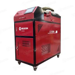 Máy làm sạch bằng tia Laser LC1500M WELDCOM làm sạch bề mặt thép carbon bị han gỉ, tẩy sáng bề mặt mối hàn inox (thép không gỉ), tẩy sơn trên bề mặt chi tiết, tạo độ nhám bề mặt, …