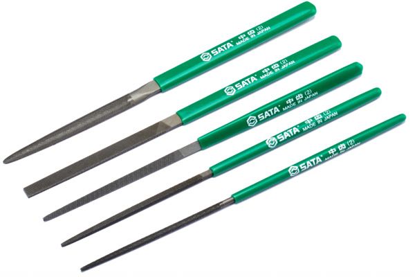 Bộ 5 giũa mini 185mm SATA 03901