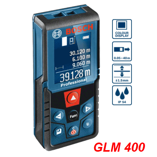  Máy đo khoảng cách laser Bosch GLM 400 