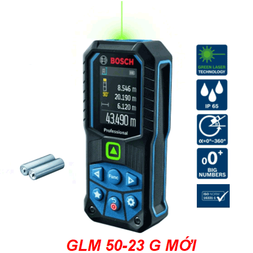  Máy đo khoảng cách Laser tia xanh Bosch GLM 50-23 G 