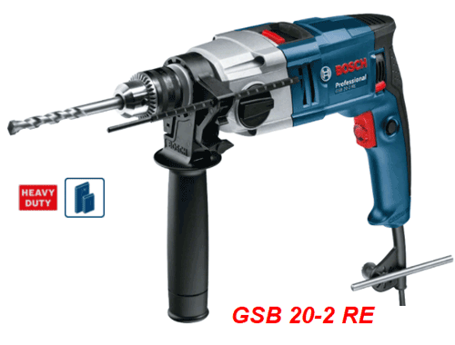  Máy khoan động lực 2 tốc độ Bosch GSB 20-2 RE (06011A21K1) 