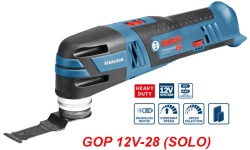 Máy cắt đa năng dùng pin Bosch GOP 12V-28 (Solo)