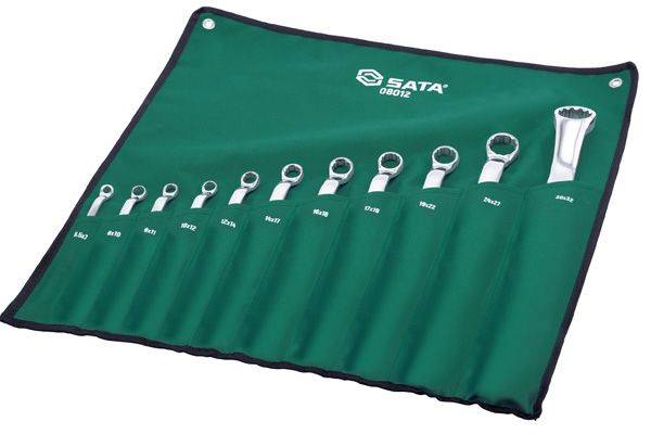 Bộ cờ lê 2 đầu vòng 11 chi tiết SATA 08012