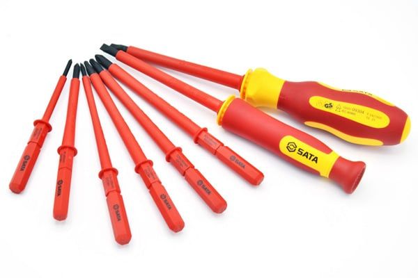 Bộ tua vít cách điện 10 chi tiết SATA 09304
