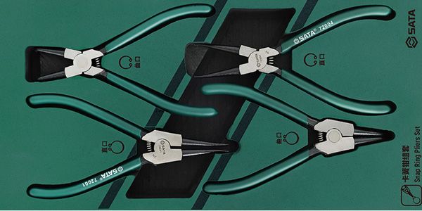 Bộ kìm mở phe 4 chi tiết SATA 09911A