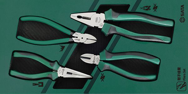 Bộ kìm 4 chi tiết SATA 09912A