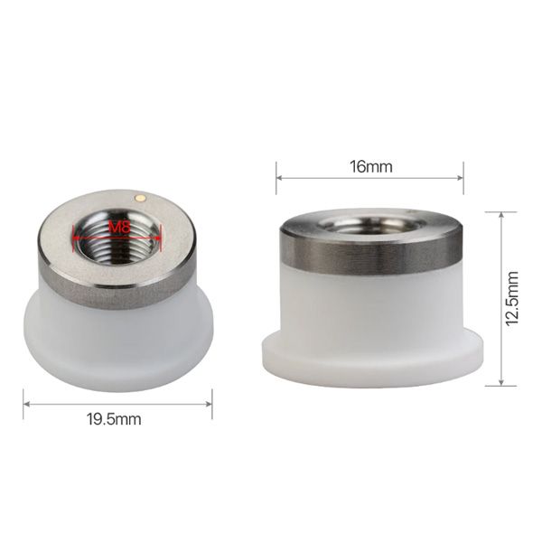 Thân sứ lắp bép cắt laser M8 120572008B