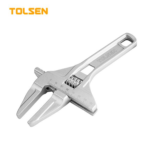 Mỏ lết thân nhôm hàm dài 205mm Tolsen 15303