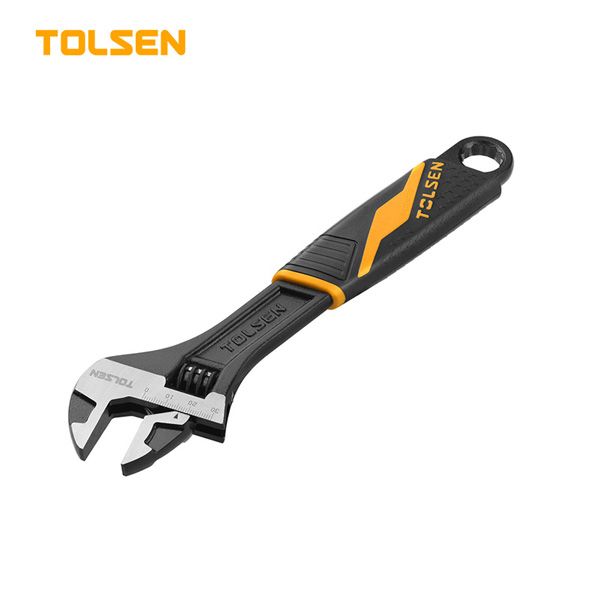 Mỏ lết cán bọc nhựa đen 10 inch/ 250mm Tolsen 15310