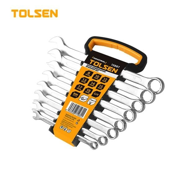 Bộ cờ lê vòng miệng 8 cây Tolesen 15887