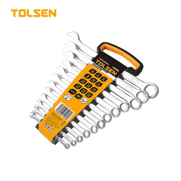Bộ cờ lê vòng miệng 12 cây Tolesen 15888