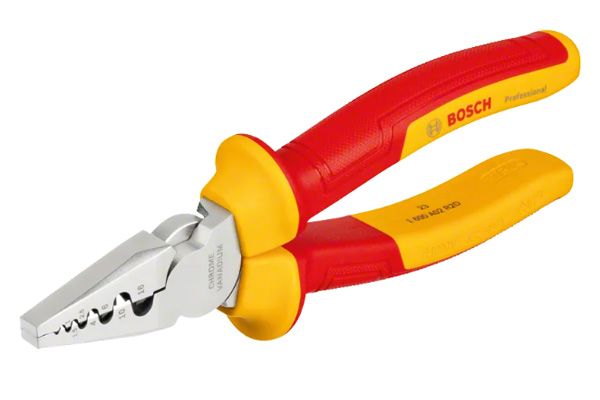 Kìm bấm cách điện VDE 180mm Bosch 1600A02NE6