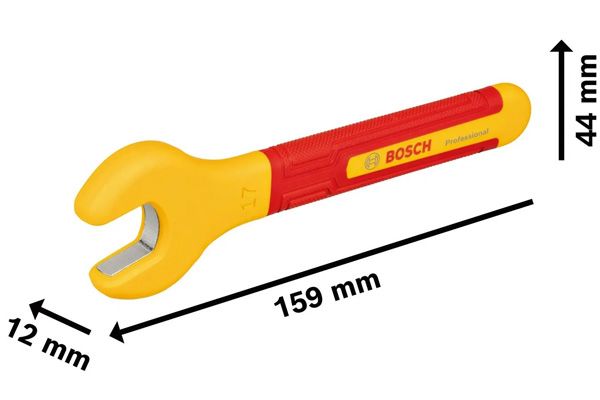 Cờ lê cách điện VDE 17mm Bosch 1600A02NF2