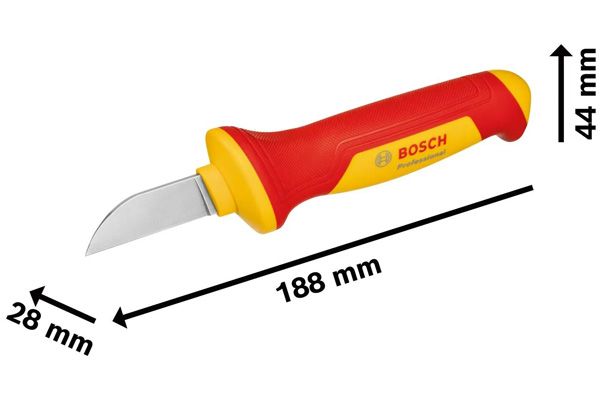 Dao rọc cáp cách điện VDE Bosch 1600A02NF5