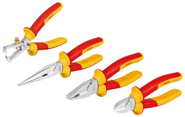Bộ kìm cách điện VDE 4 món Bosch 1600A02NG1