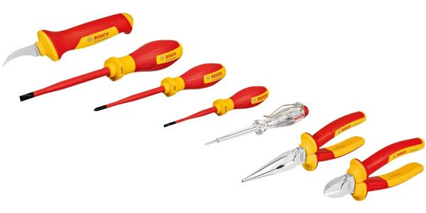 Bộ đồ nghề cách điện VDE đa năng 7 món Bosch 1600A02NG3