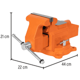  Ê tô mâm xoay công nghiệp 5 Inch Truper 18593 (TA-5) 