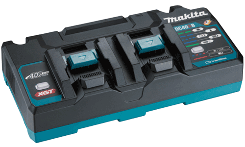 Sạc nhanh Makita 2 cổng pin 40V max DC40RB 191N09-8
