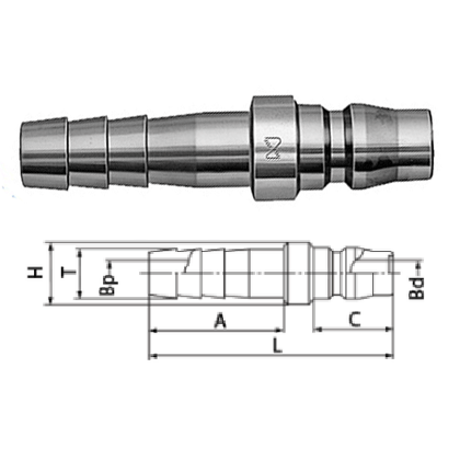  Khớp nối nhanh Cupla Nitto 20PH 