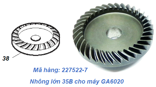  Nhông lớn 35B dùng cho máy GA6020 (227522-7) 