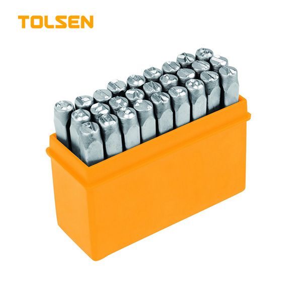 Bộ đóng chữ xuôi 6mm hiệu Tolsen 25104