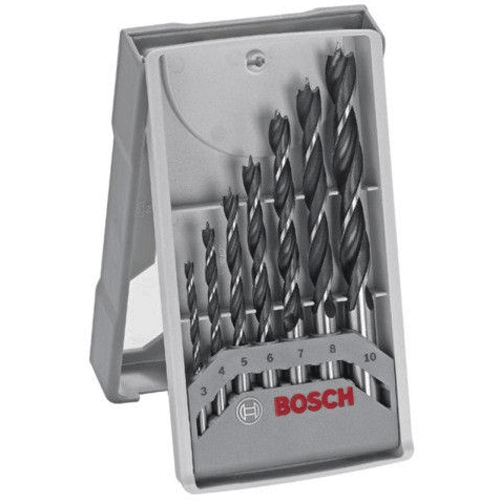 Bộ mũi khoan gỗ thường 7 mũi Bosch 2607017034