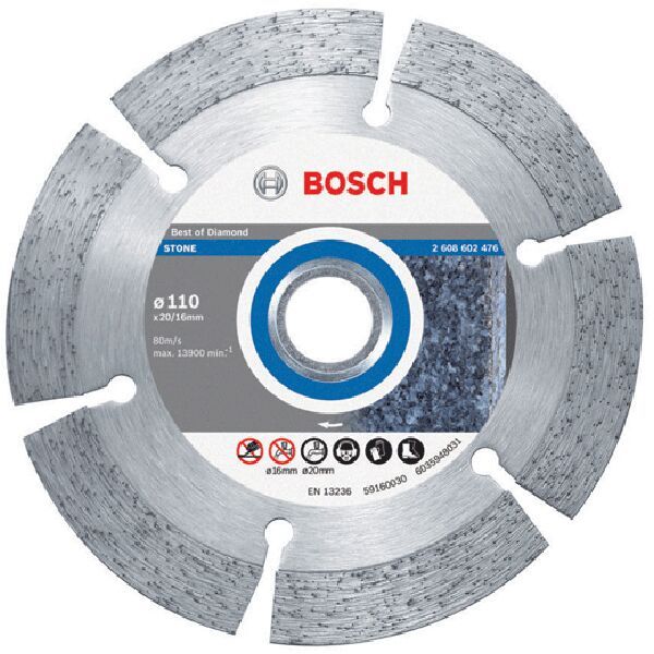  Đĩa cắt đá Granite Bosch 110x20x12mm - 2608602476 