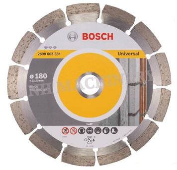  Đĩa cắt đa năng  Bosch 180x22.2x12mm - 2608603331 