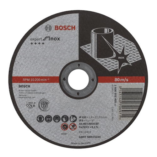  Đá cắt Inox Bosch 150x1.6x22.2mm 2608603405 