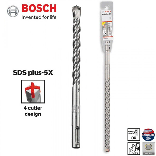  Mũi khoan bê tông Bosch Plus 5X-D11x100x160mm-2608833804 