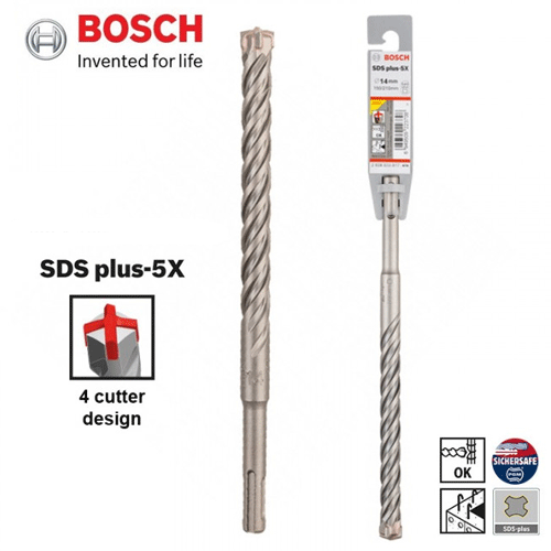  Mũi khoan bê tông Bosch Plus 5X-D15x200x260mm-2608833823 