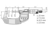  Panme điện tử đo ngoài Mitutoyo 293-241-30 (25-50mm/0.001mm) 