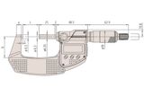  Panme điện tử đo ngoài Mitutoyo 293-330-30 (0-1"/0-25mm/0.001mm) 