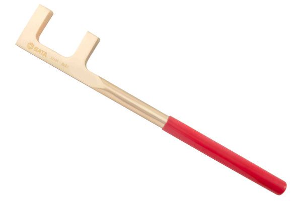 Cờ lê chữ F chống cháy nổ bằng đồng berili 40x300mm SATA 31191