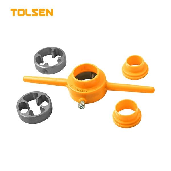 Bộ 6 cây ren ống nhựa PVC 1/2-1 inch Tolsen 33008