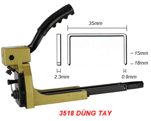 Bắn đinh thùng carton Meite 3518 dùng tay